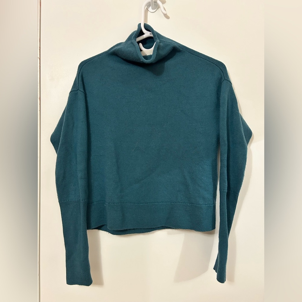 Wilfred mock-neck wool pullover